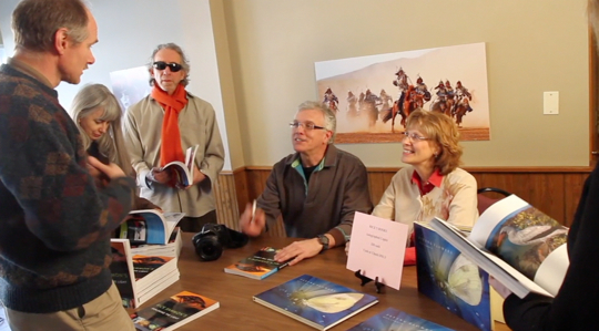 Wide of Book Signing